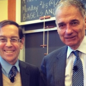 Fein, Nader Speak at Forum, Criticize Obama, Legal Profession