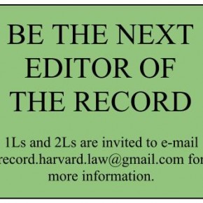 Next Editor Solicitation